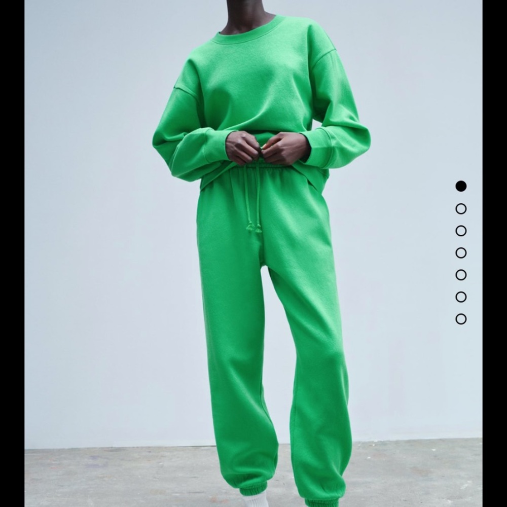 Zara Green Sweatsuit